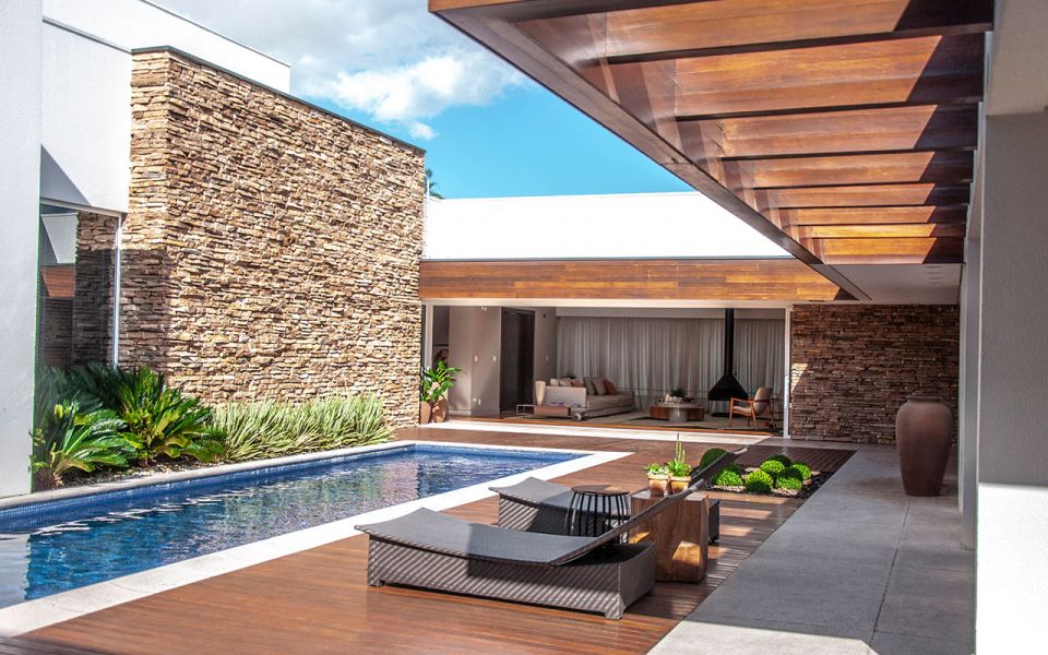 casas pátio sustentáveis
