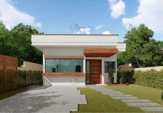 custo médio construção casa pequena moderna 50m2