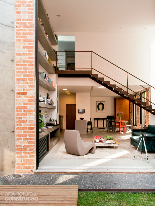 casa estilo industrial galpão