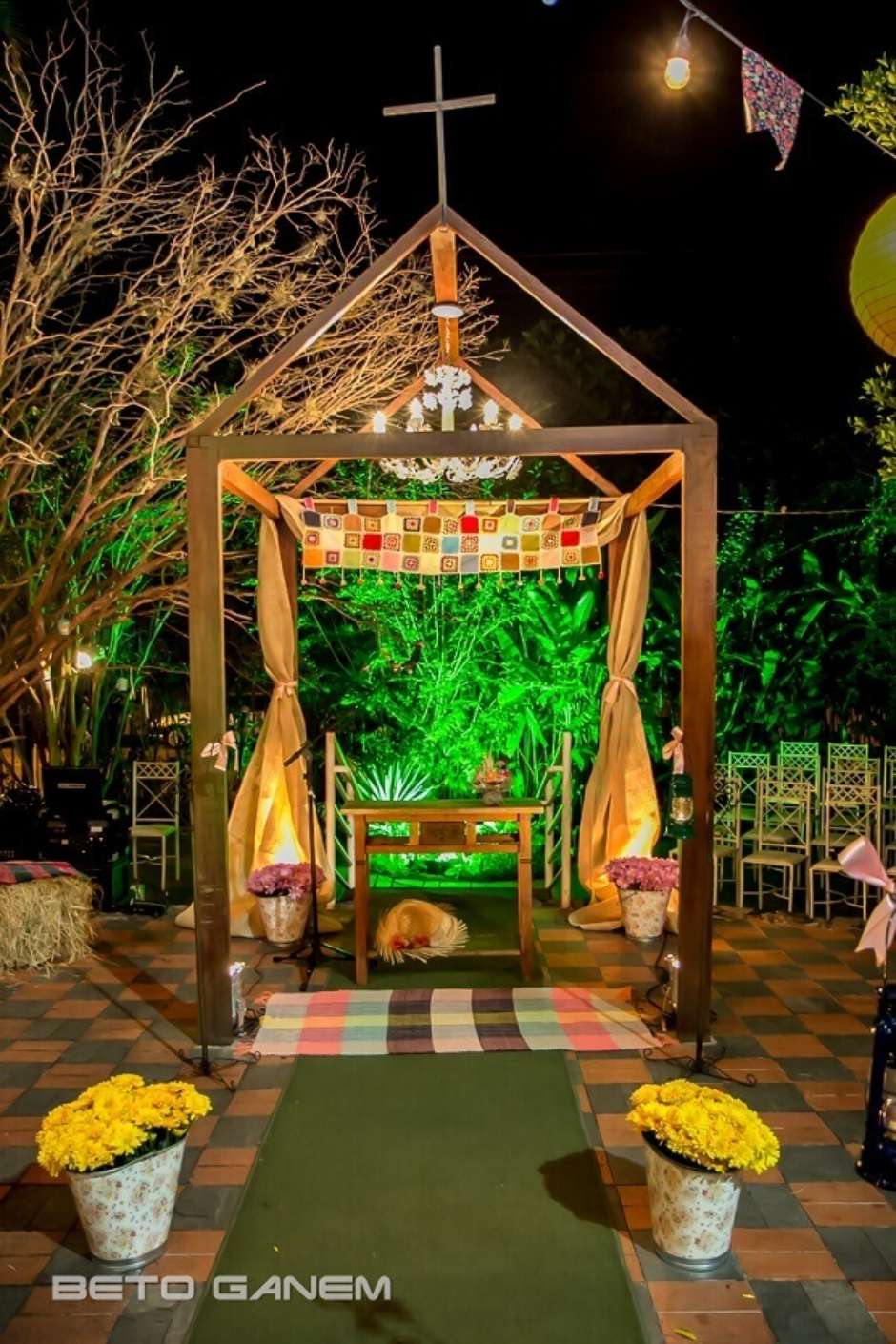 como nao errar na decoracao casamento caipira