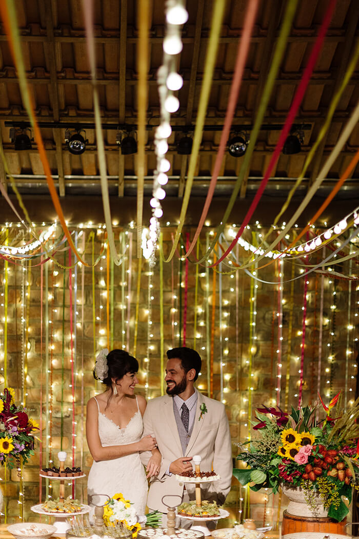 ideias de decoração para casamento junino simples