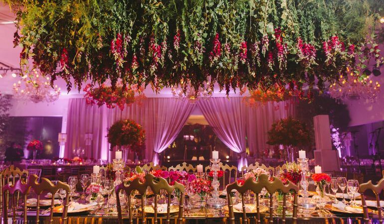 vestido de festa marsala