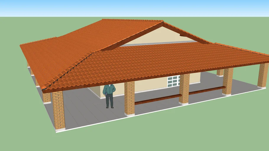 casas com alpendre para entrada