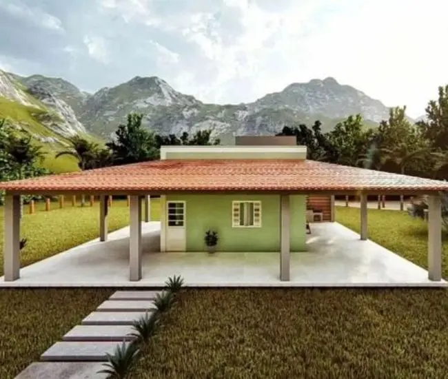 casas com alpendre moderno