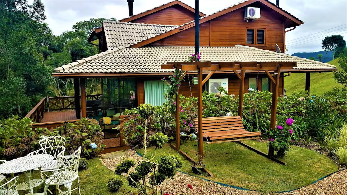 design de interiores rústico montanha