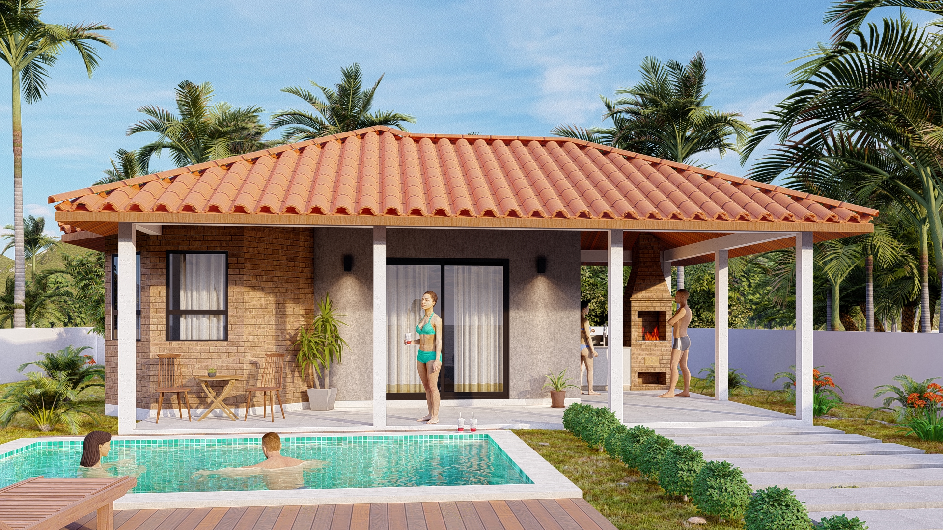 como escolher o piso ideal para casa de praia simples