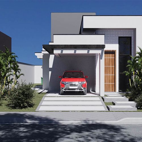 plantas de casas modernas pequenas