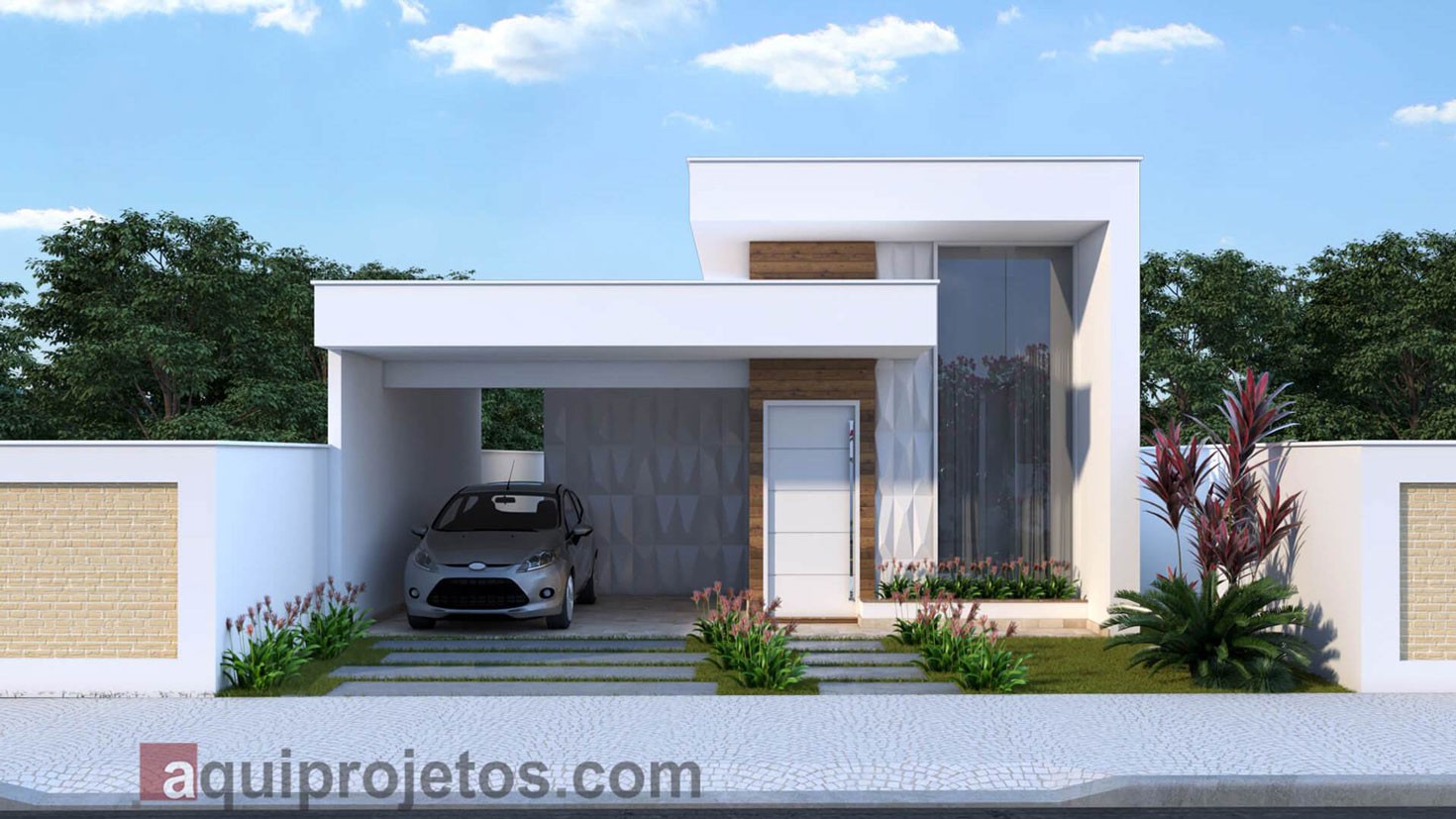 casas modernas pequenas baratas