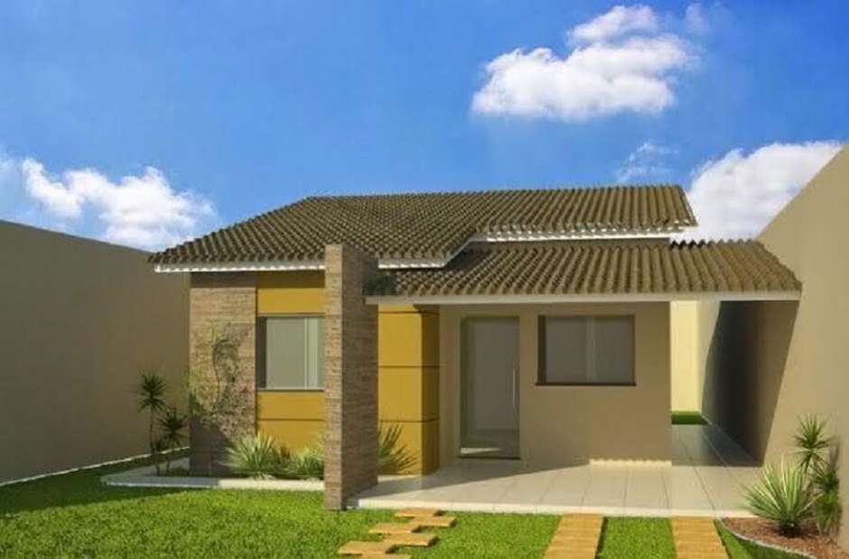 casas modernas pequenas de madeira