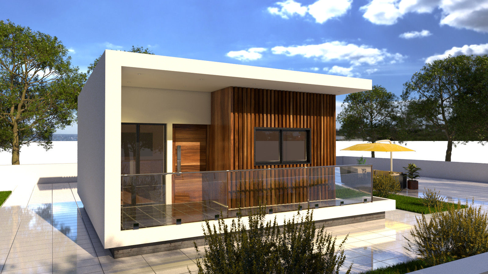 fachadas de casas modernas pequenas