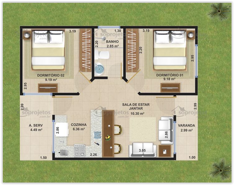 casas pequenas e bonitas 2026
