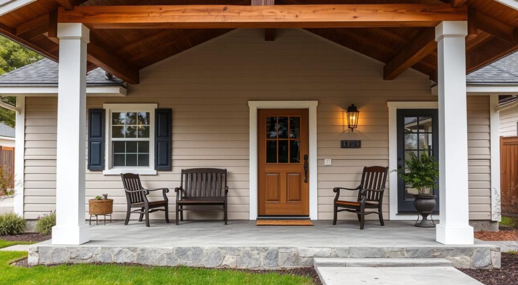 casa simples com varanda vs casa sem varanda qual escolher