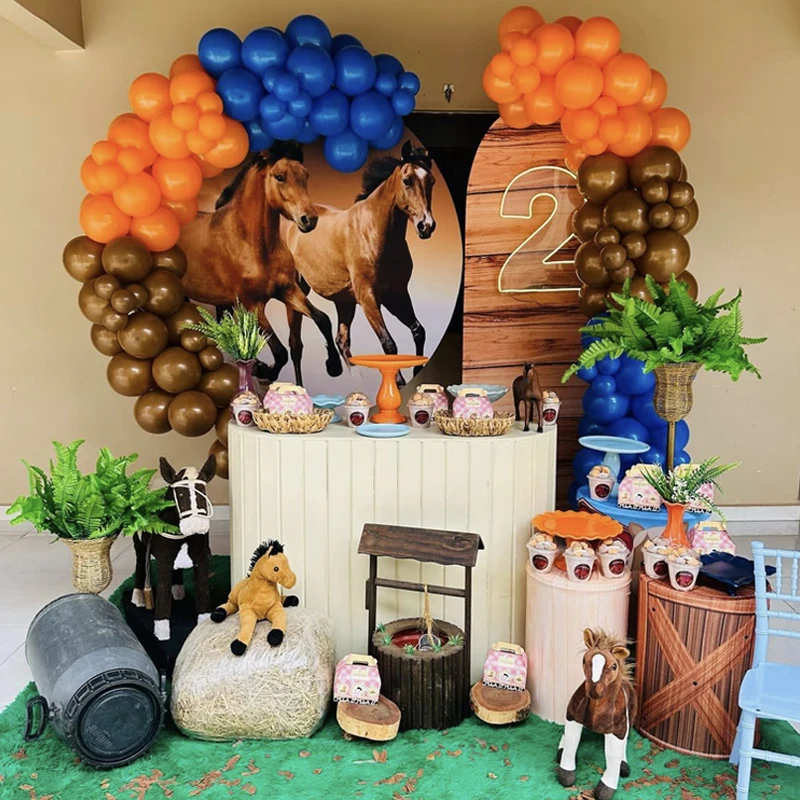 ideias de decoração com cavalos para sala