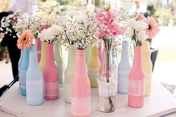 erros comuns ao decorar garrafa de cerveja para centro de mesa