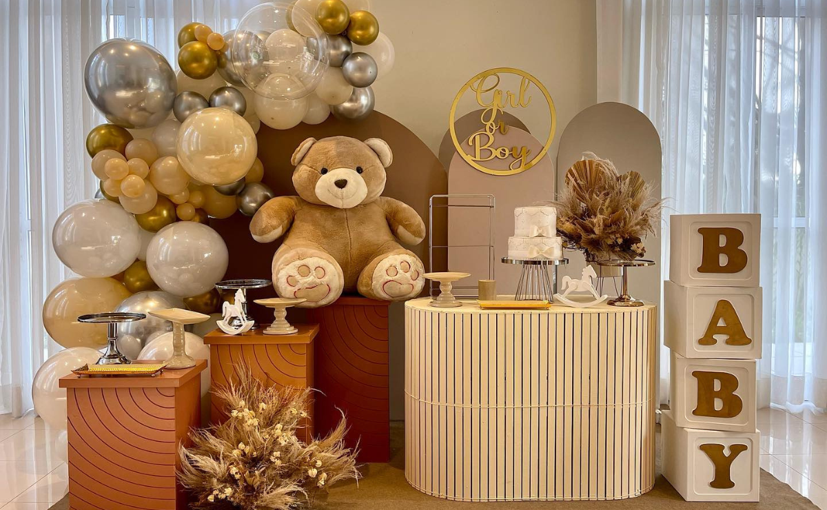 cha de bebe menino decoração