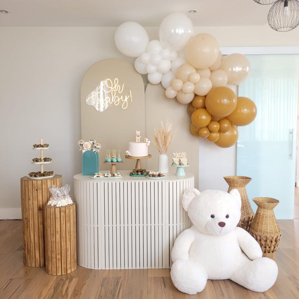 cha de bebe menino decoração