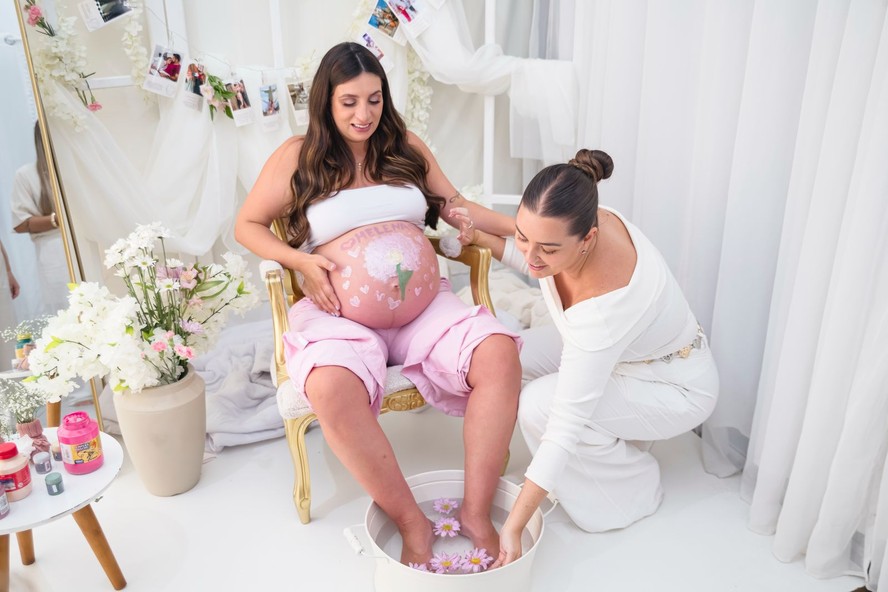 chá de bençãos decoração