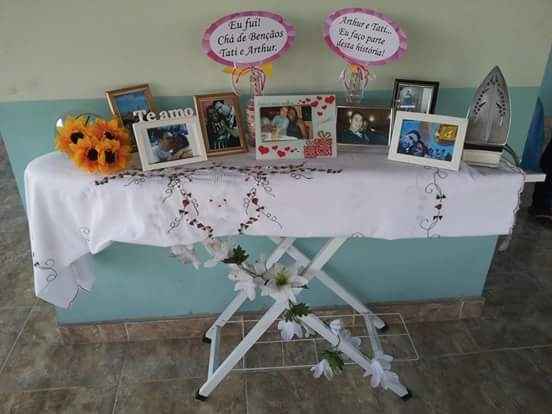 chá de bençãos decoração