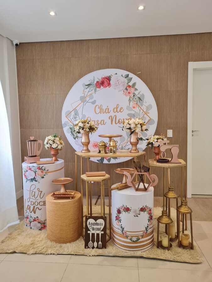 Mesa Posta para Chá de Casa Nova: Dicas e Inspirações