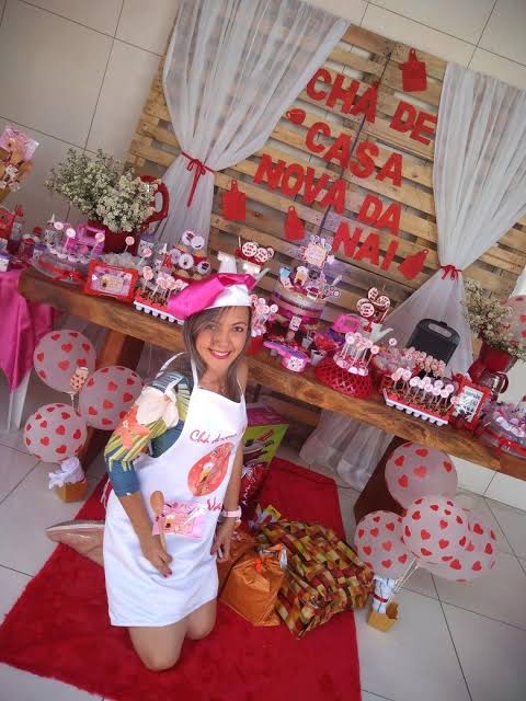 chá de cozinha decoração