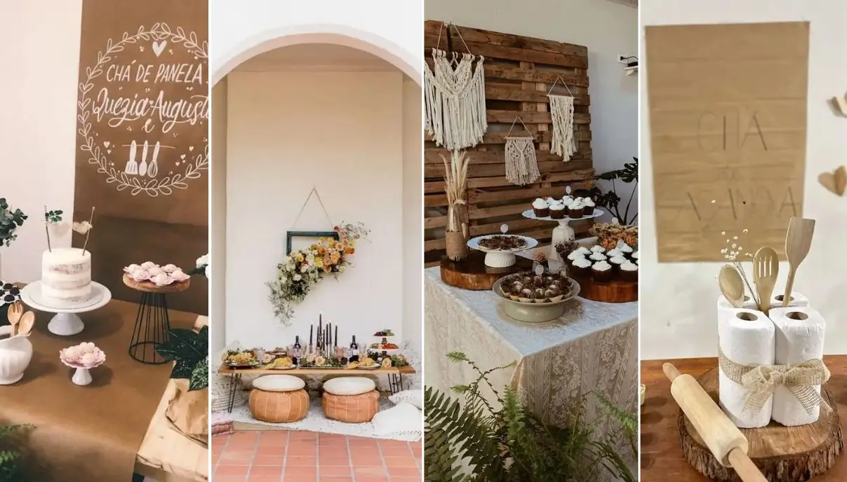 5 ideias de títulos para posts sobre chá de cozinha:
1. Chá de Cozinha dos Sonhos: Guia Completo de Decoração e Inspirações
2. Estilos de Decoração para Chá de Panela: Do Rústico ao Moderno
3. Elementos Essenciais para um Chá de Cozinha Inesquecível
4. DIY: Crie um Bolo de Utensílios Criativo para seu Chá de Panela
5. Lembrancinhas Úteis e Charmosas para o seu Chá de Cozinha