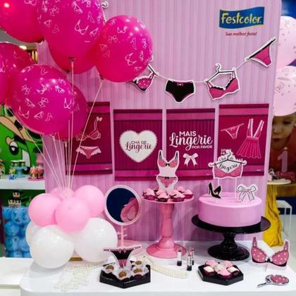 cha de langerie decoração