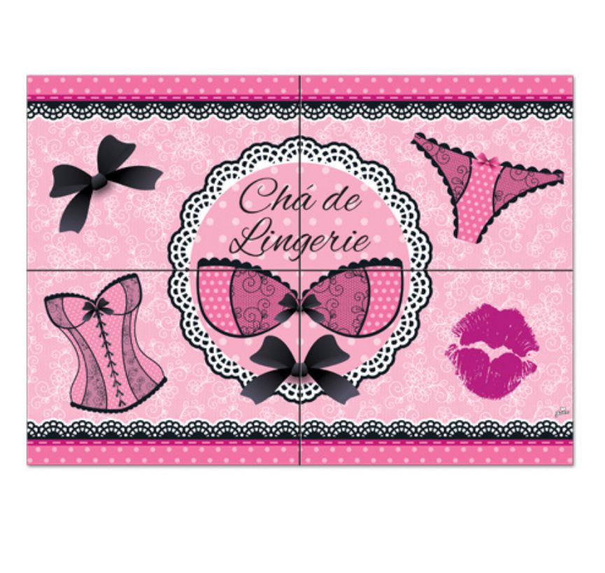 cha de langerie decoração