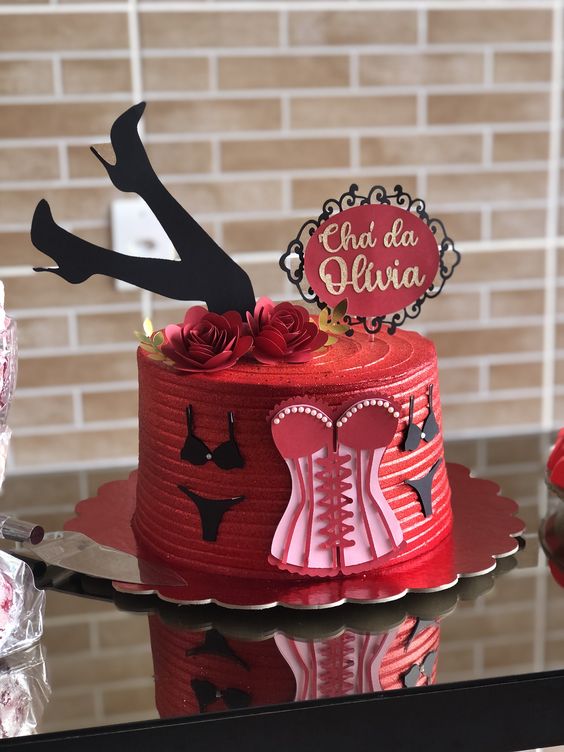 cha de langerie decoração