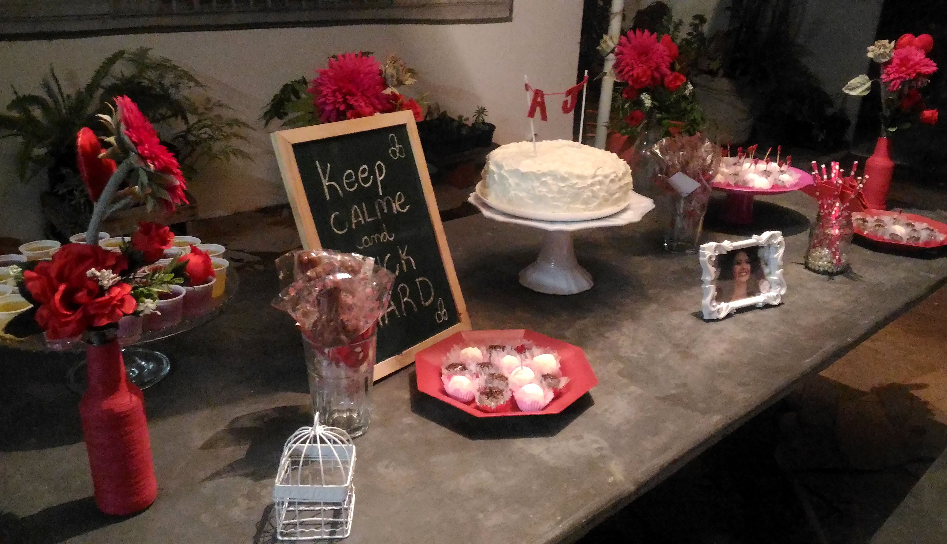 cha de langerie decoração