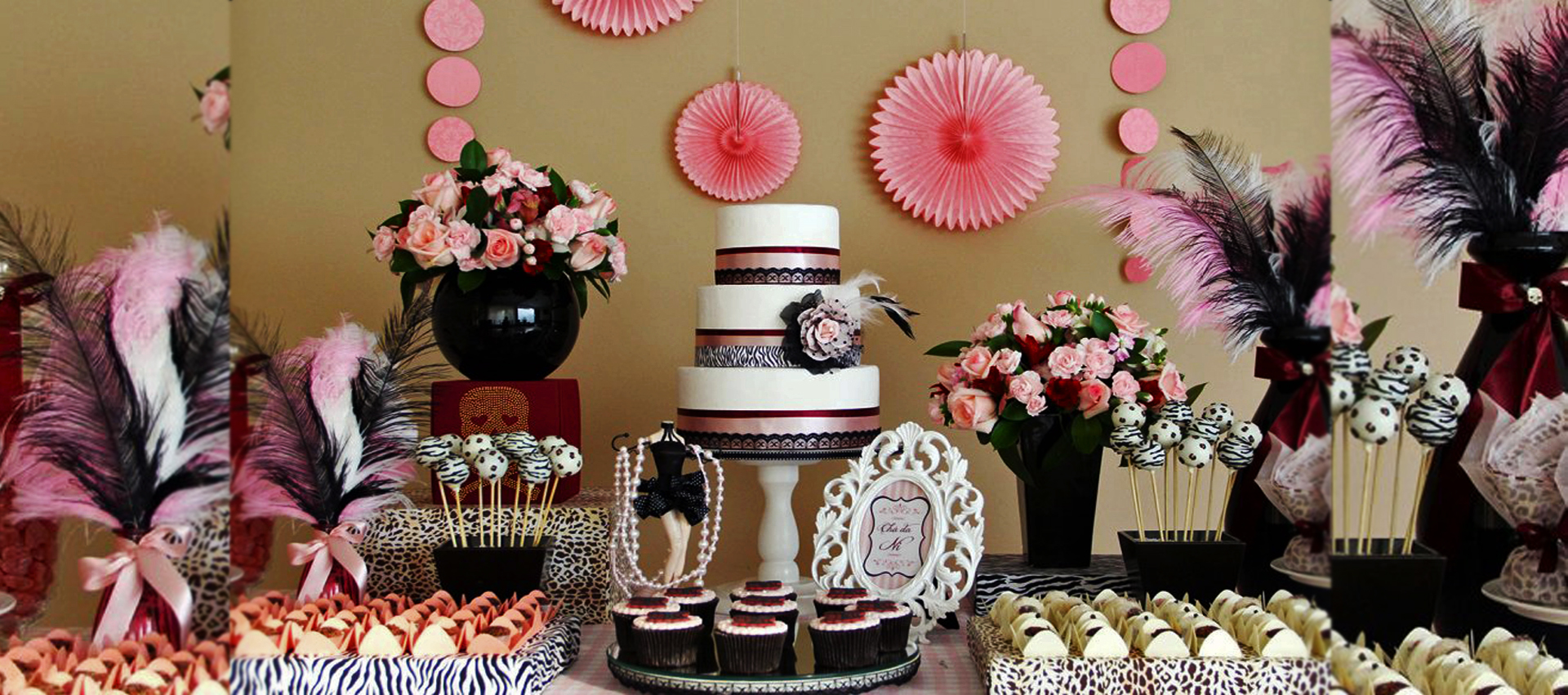 cha de langerie decoração