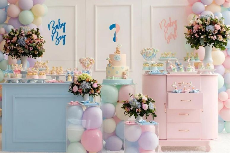 Como Fazer um Arco de Balões Desconstruído para Chá Revelação