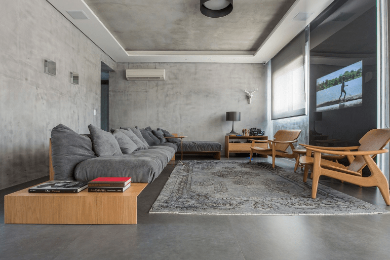 Cimento queimado em pisos: Vantagens, desvantagens e cuidados