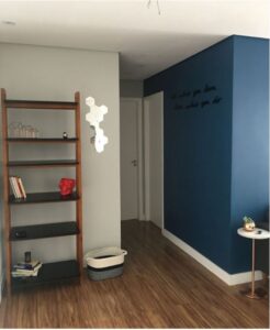 ideias de decoração com tinta cinza elefante