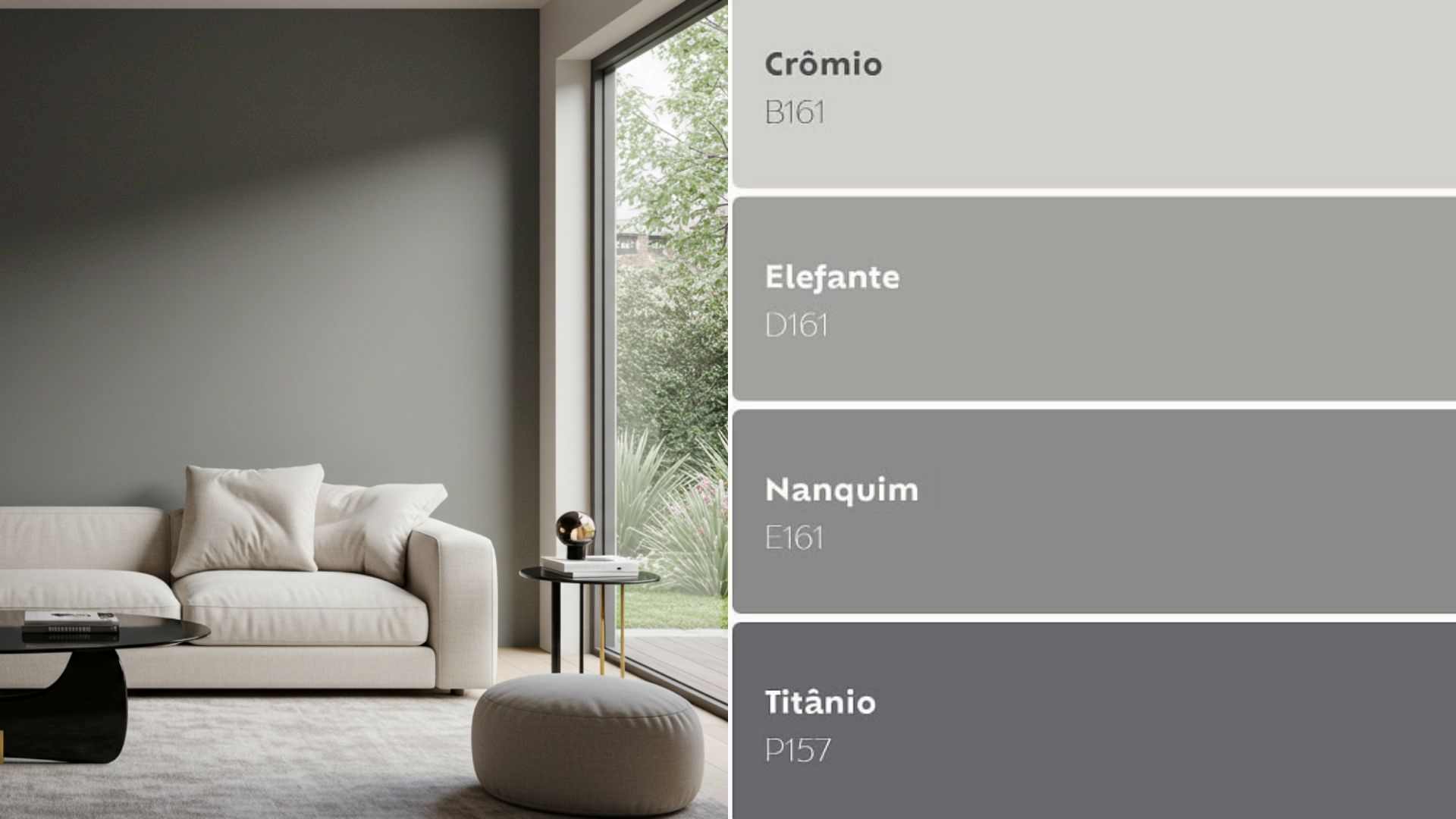 cinza elefante em salas