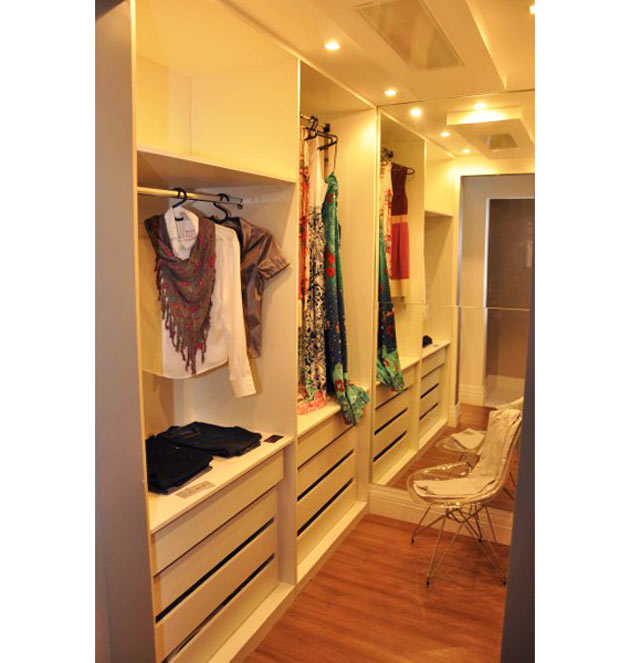 projeto de closet sem janela
