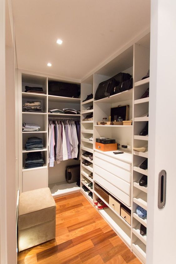 closet aberto vs fechado ventilação