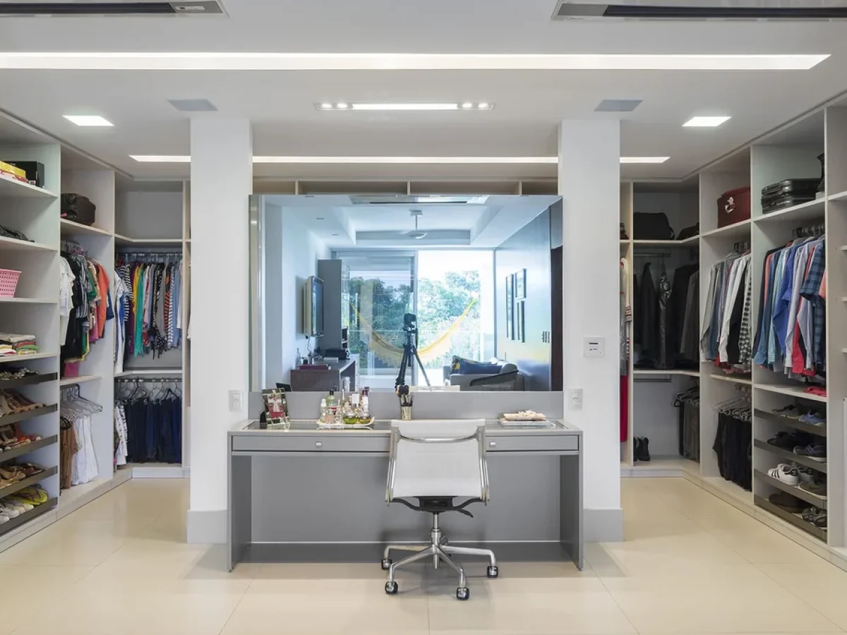 soluções para umidade em closet