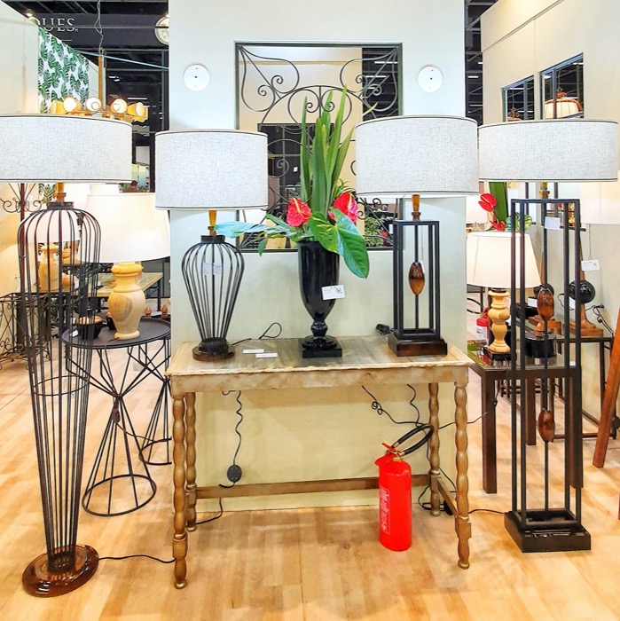 coluna de ferro decoração