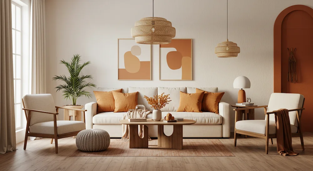 Iluminação Perfeita para Criar um Clima Boho na Cozinha