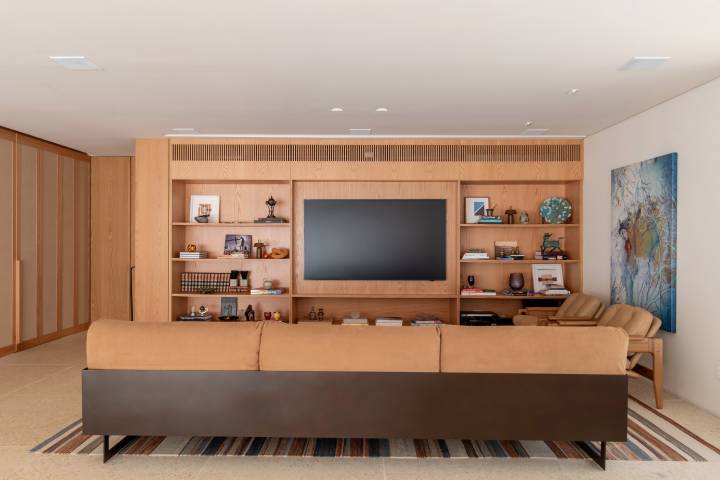 como esconder ar condicionado na sala