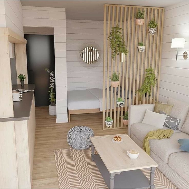 Ideias criativas para dividir ambientes