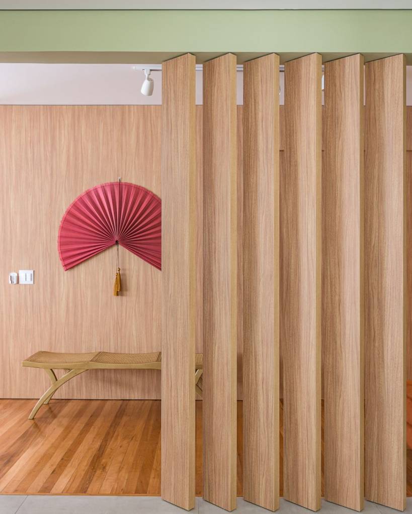 Divisória funcional para sala e quarto