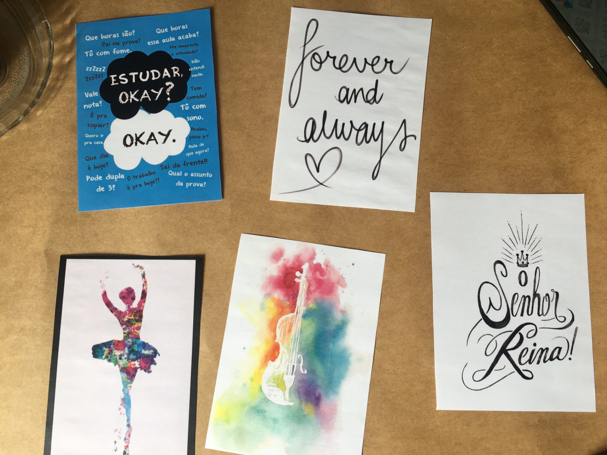 quadros decorativos DIY vs. comprados prontos