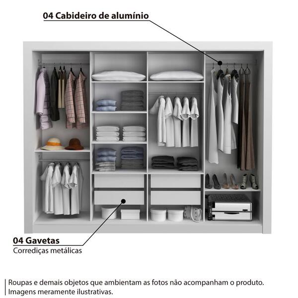 como organizar guarda roupa planejado