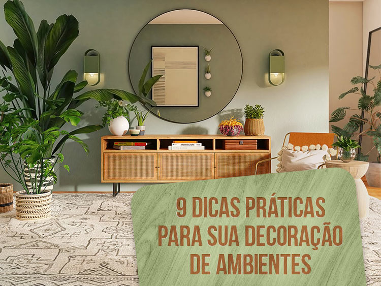 ideias de decoração de sala com IA