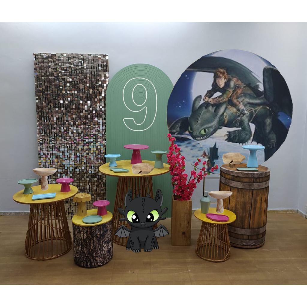 A Paleta de Cores Perfeita para uma Festa 'Como Treinar o Seu Dragão'