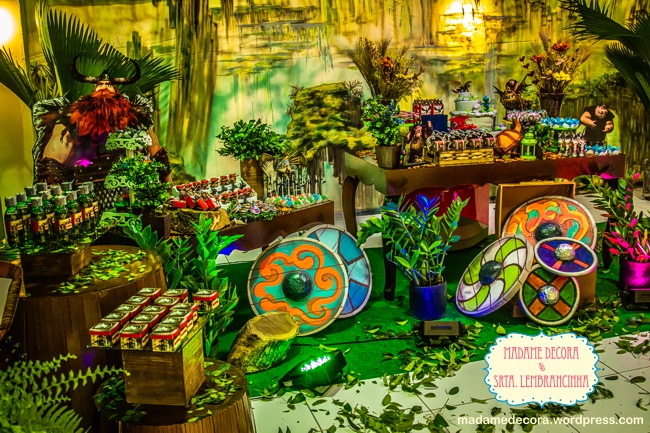 como treinar seu dragão decoração