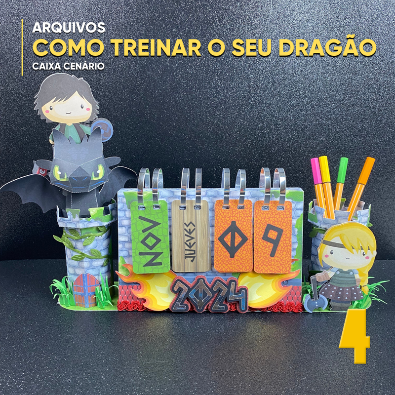 Como criar uma Mesa Principal de Festa 'Como Treinar o Seu Dragão' inesquecível