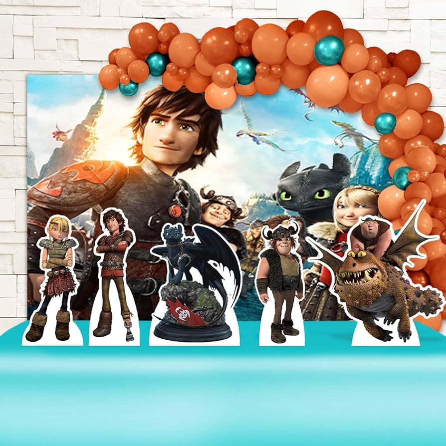 Ideias Criativas para Decoração de Quarto Infantil com o Tema 'Como Treinar o Seu Dragão'