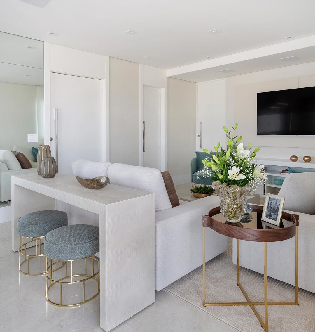 puff aconchegante sala